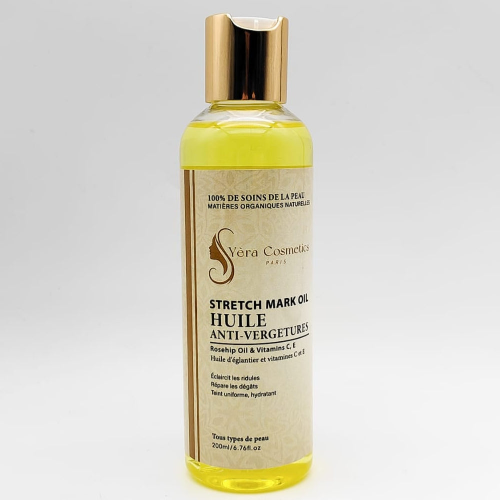 Huile Anti-Vergetures - Yèra Cosmetics Paris